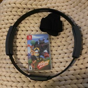Nintendo Switch Ringfit adventure game